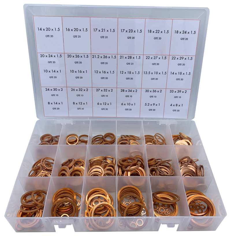 COFFRET PLASTIQUE BAGUE CUIVRE